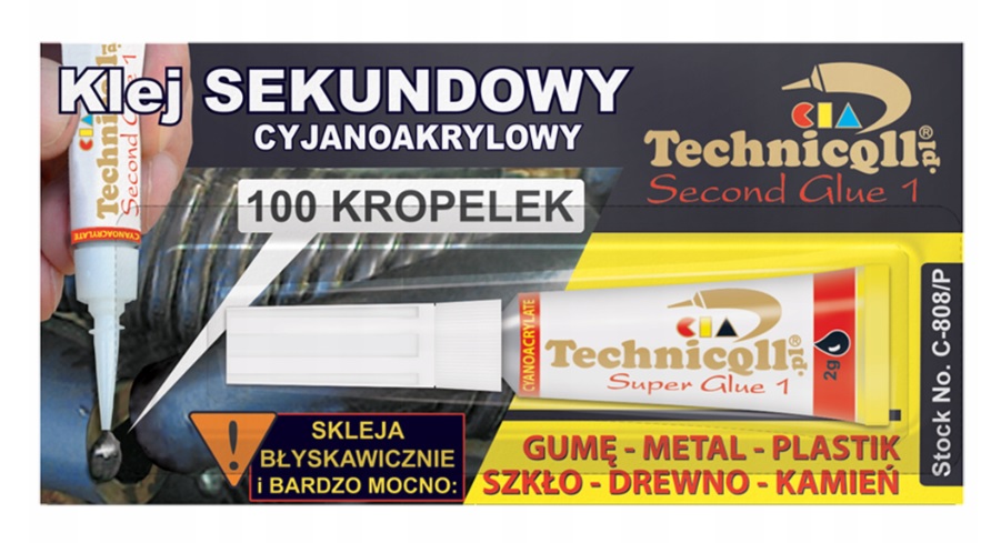 Sekundové lepidlo Technicqll 2g - C-808/P