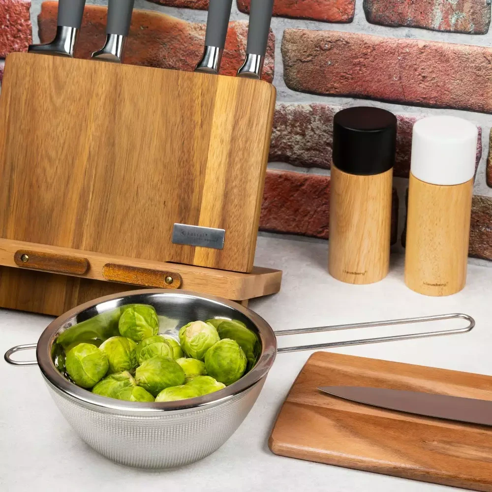 Kinghoff nerezový sitko KH-1234 - Ø22 cm - s madlom