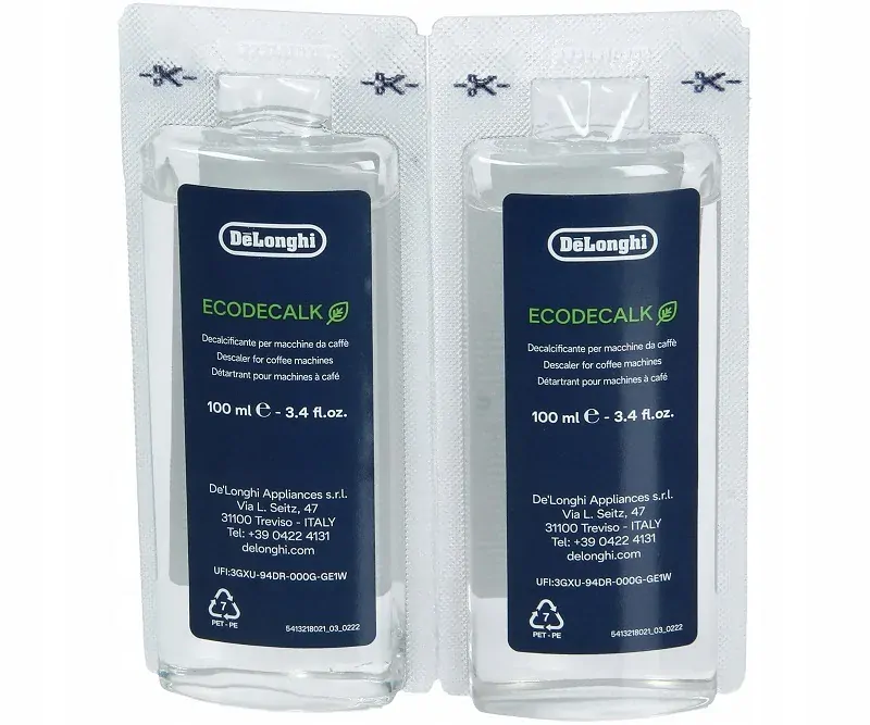 DeLonghi EcoDecalk DLSC200 odvápňovač 2×100 ml – originálny odvápňovač pre kávovary