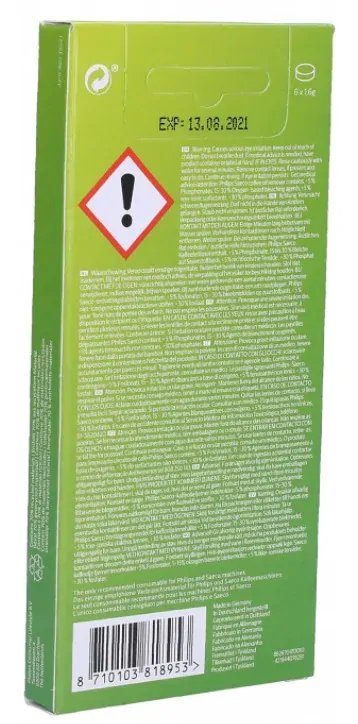 Philips CA6704/10 čistiace tablety 6 ks – originálne tablety do kávovaru Philips / Saeco