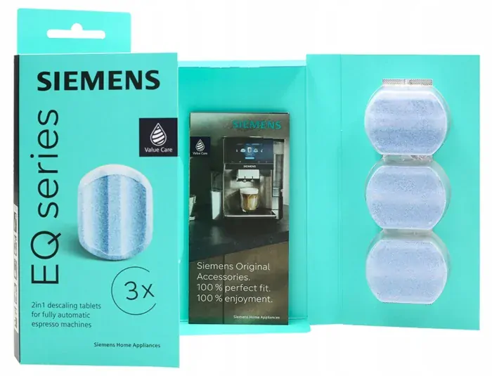 Siemens TZ80002B odvápňovacie tablety 3 ks – originálne odvápnenie kávovaru Bosch Siemens