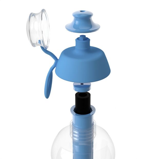 Filtračná fľaša Dafi SOFT 0,5 l + 1 ks filtra - modrá