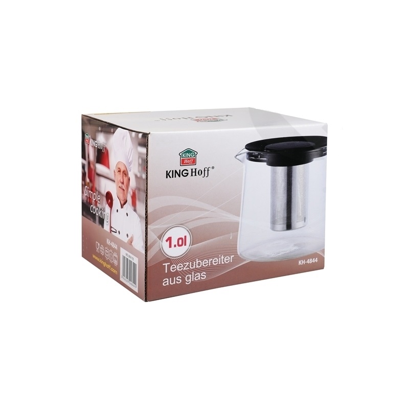 Kanvica King Hoff KH-4844 - 1 l - sklo