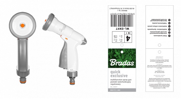 Bradas WL-EN9T - záhradná vodná pištoľ