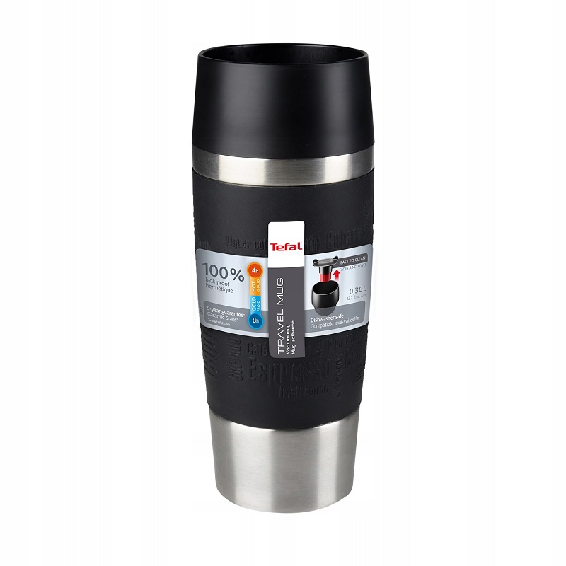 Tefal Travel Mug 360 ml - čierny