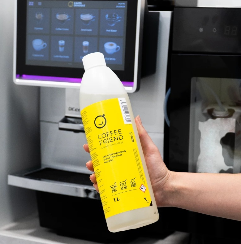 Coffee Friend odvápňovač 1 l – univerzálny odvápňovač pre kávovary a spotrebiče
