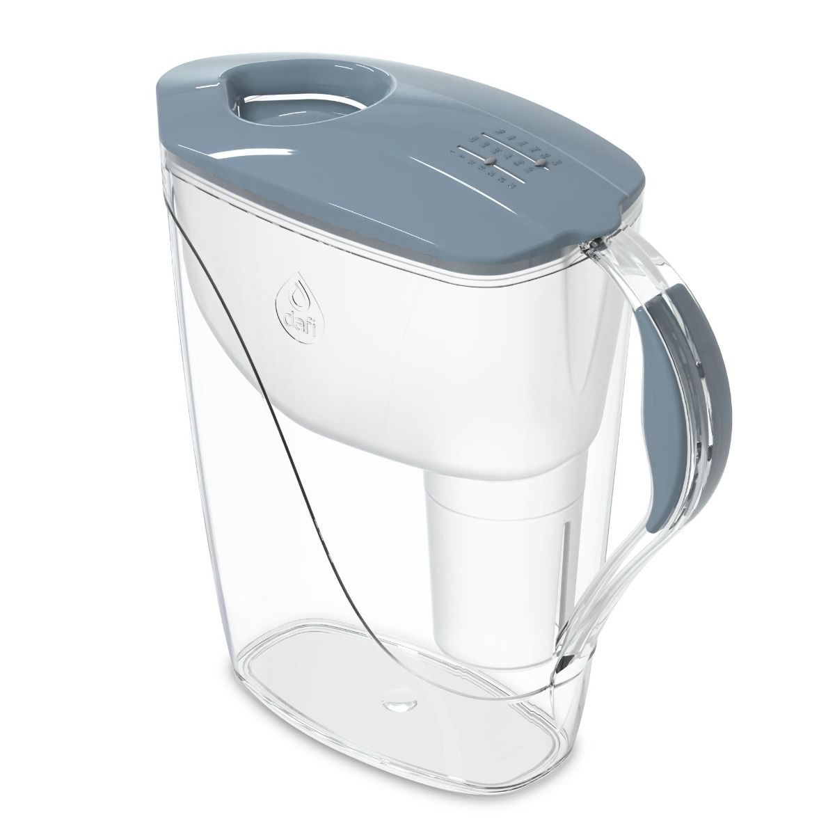 Filtračná kanvica Dafi Luna classic 3,3 l - šedá + filter zadarmo