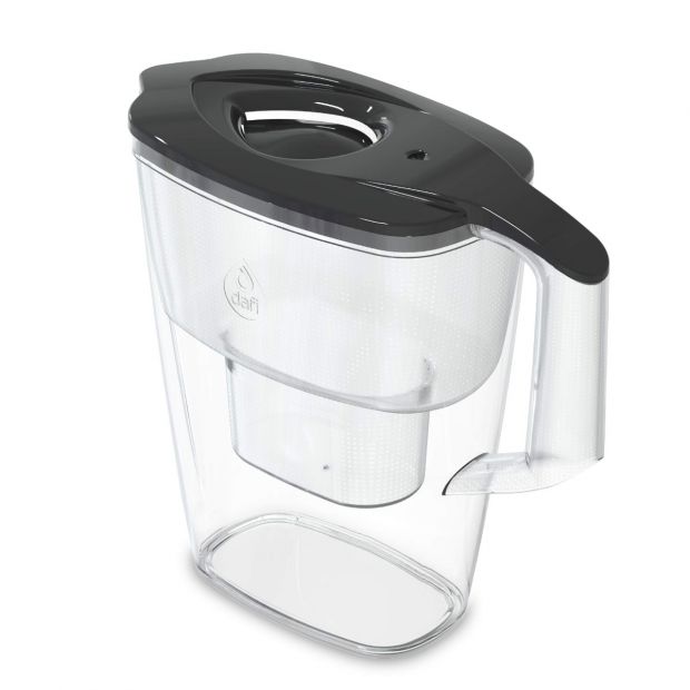 Filtračná kanvica Dafi Mila unimax 3 l - čierna + filter zadarmo 