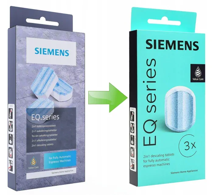 Siemens TZ80002B odvápňovacie tablety 3 ks – originálne odvápnenie kávovaru Bosch Siemens