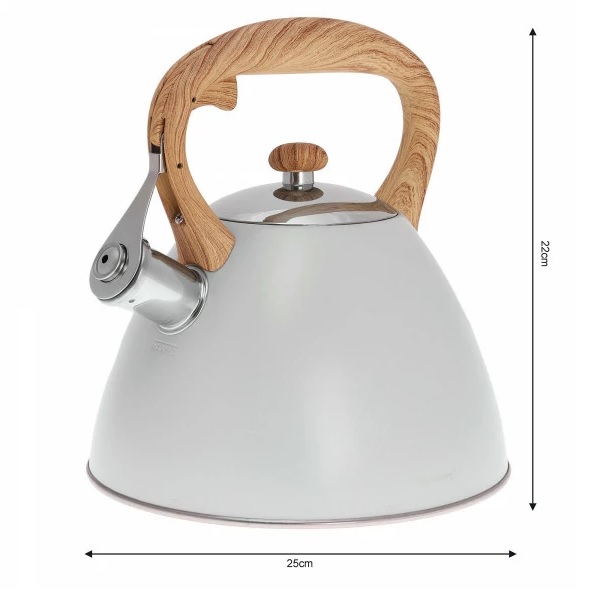 Kanvica Klausberg KB-7264 - 3 l - sv. šedá matná