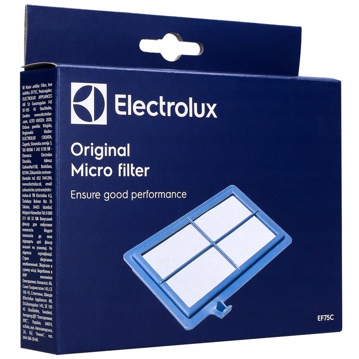 ELECTROLUX EF75C Mikrofilter výstupný k EF75B a F120
