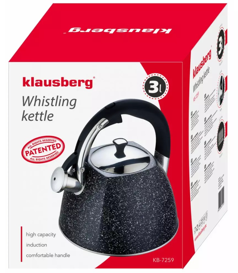 Varná kanvica Klausberg KB-7259 - 3l