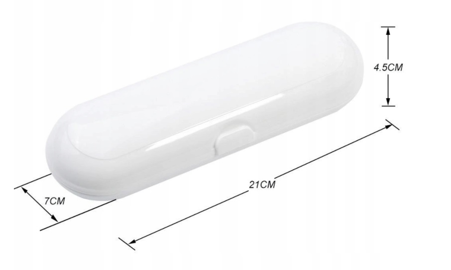 Puzdro na elektrickú kefku Braun Oral-B - modré