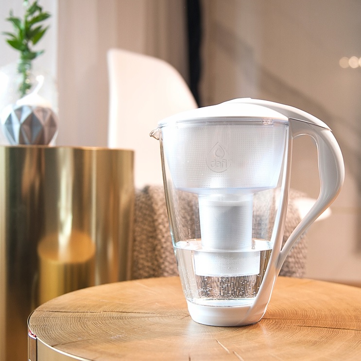 Filtračná kanvica Dafi Crystal classic 2 l - biela + filter zadarmo