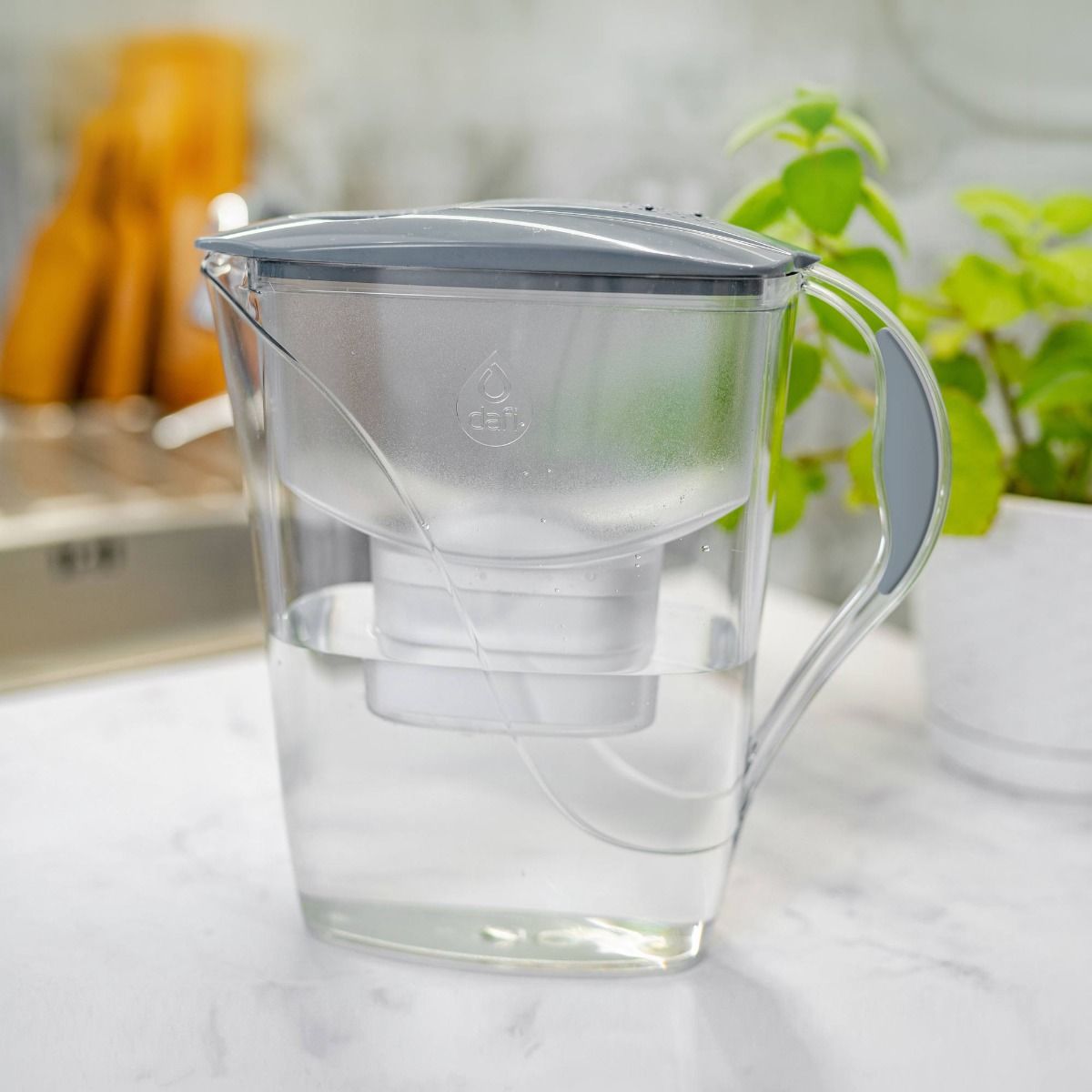 Filtračná kanvica Dafi Luna unimax 3,3 l - šedá + filter zadarmo
