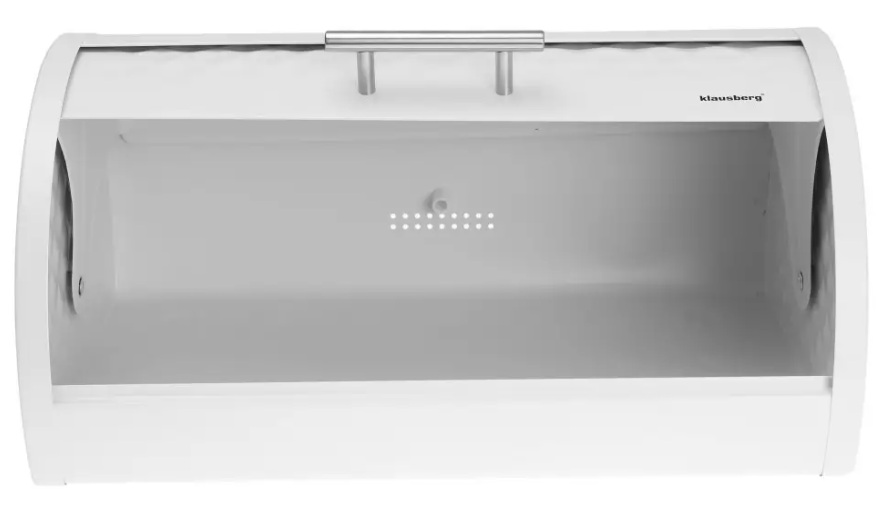 Klausberg chlebník KB-7541 - biely kov
