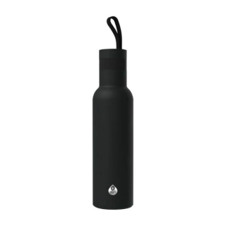 Termoska DAFI Thermal Bottle 0,5 l – čierna nerezová fľaša na teplé aj studené nápoje