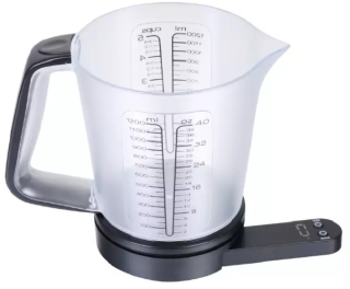 KING Hoff KH-1829 digitálna kuchynská váha s odmerným hrnčekom 1,5 l