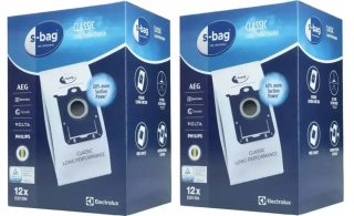 Electrolux E201SM S-Bag Long Performance 24 ks – originálne vrecká do vysávača Mega Pack