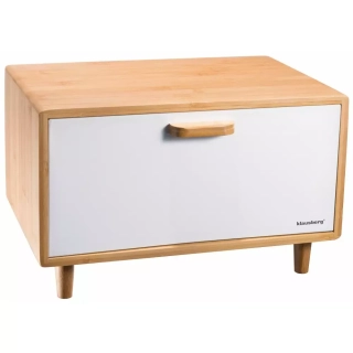 Klausberg chlebník KB-7400 - bielyy/drevo