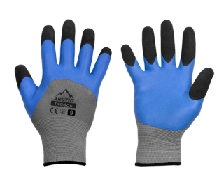 BRADAS ARCTIC – ochranné pracovné rukavice s penovým latexom, veľ. 10