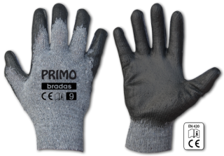 BRADAS PRIMO – ochranné pracovné latexové rukavice, veľ. 10