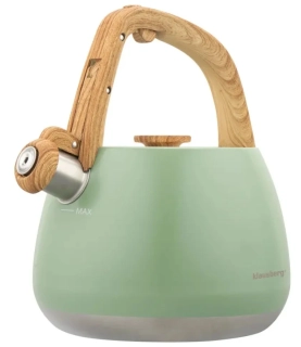 Pískacia kanvica na sporák Klausberg 2,5 l KB-9039 – šalviovo zelená