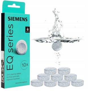 Siemens TZ80001B čistiace tablety 10 ks – originálne tablety do kávovaru Bosch Siemens