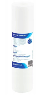 Filtračná vložka Klarwod - vinuté vlákno + polypropylén 10" - 5 mikrón