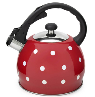 Kanvica King Hoff 2 l KH-1049 - červená s bodkami