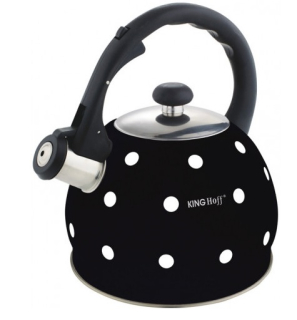 Kanvica King Hoff 2 l KH-1048 - čierna s bodkami