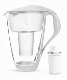 Filtračná kanvica Dafi Crystal classic 2 l - biela + filter zadarmo