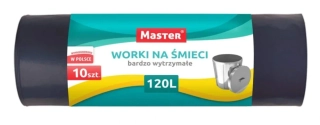 Vrecia do odpadkového koša Master 120L - 10ks