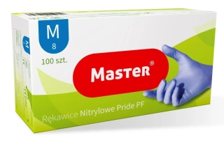 Nitrilové rukavice Master - modré - 100 ks - veľ. M