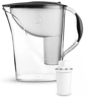 Dafi Atria classic - filtračná kanvica - 2,4 l - čierna + filter zadarmo